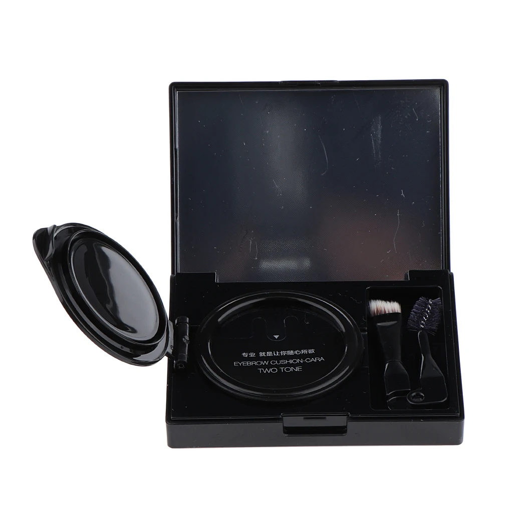 2 Colors Air Cushion Eyebrow Cream Natural Three-Dimensional Eye Brow Mascara