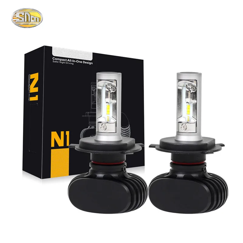 

SNCN 2PCS 4000LM High Brightness LED Headlight for Nissan Sentra 1995~2015 Plug&Play Car Head Light Conversion Kit Auto Bulb