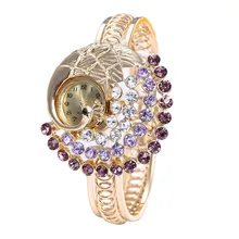 luxury brand women ladies creative wacth Women Round Full Diamond Bracelet Watch Analog Quartz Movement Wrist Watch moda mujer