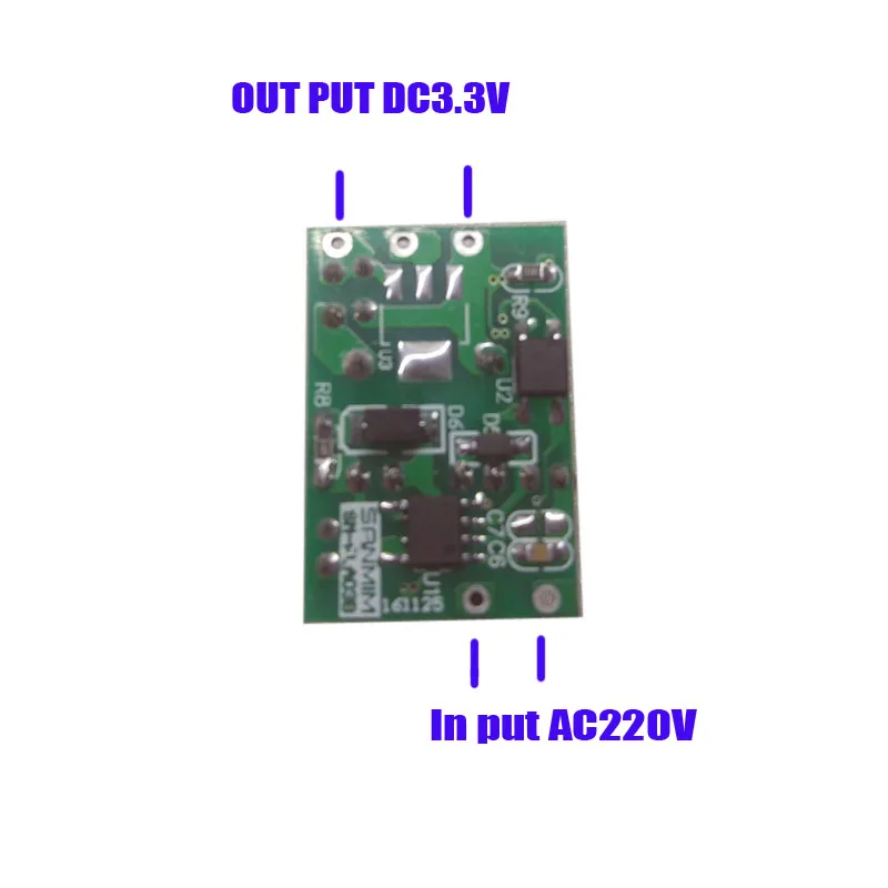 1 шт. AC220 V постоянного тока до DC3.3V 5V 12 V, модуль источника питания с трансформатор модуль полностью изолированный 220v до 3,3 v 5v 12v