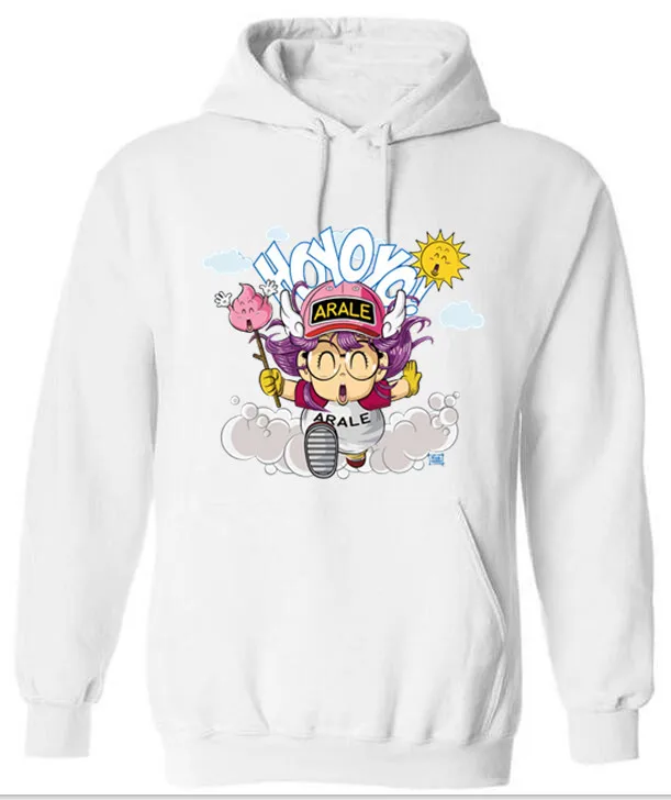 Японское аниме Манга Arale Norimaki Толстовка для мужчин и женщин унисекс 005