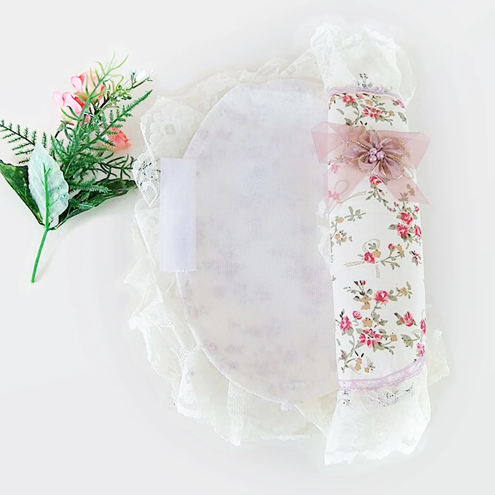 1Pair Floral Printed Refrigerator Handle Cover Decorative Pastoral