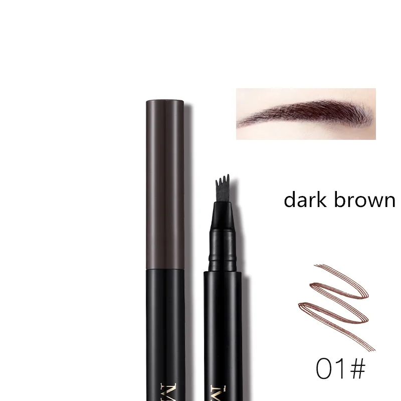 Us 155 20 Offmiss Rose Liquid Eyebrow Pencil Fine Sketch Eye Brow Tattoo Pen 24 Hours Waterproof Easy To Color Smudge Proof In Eyebrow Enhancers