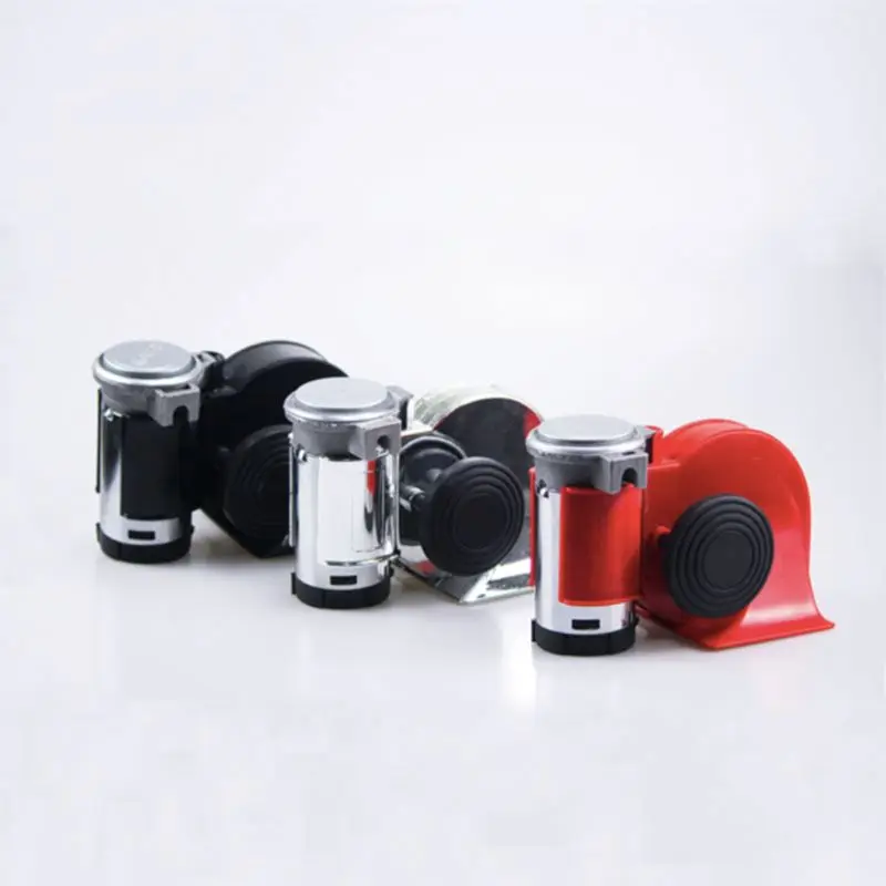 

1 Pc DC 12V/24V Dual Tone Compact Air Horn Vehicle Car Electric Trumpet Pump for Auto Car Truck Train