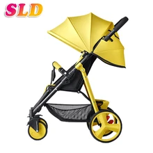 SLD детская коляска научный дизайн легко складывается и удобно 0-3 лет 7 кг несущая способность 25 кг. стальная рама Колеса EVA хорошая износостойкость колеса стабильное.уменьшается обюема после складывания