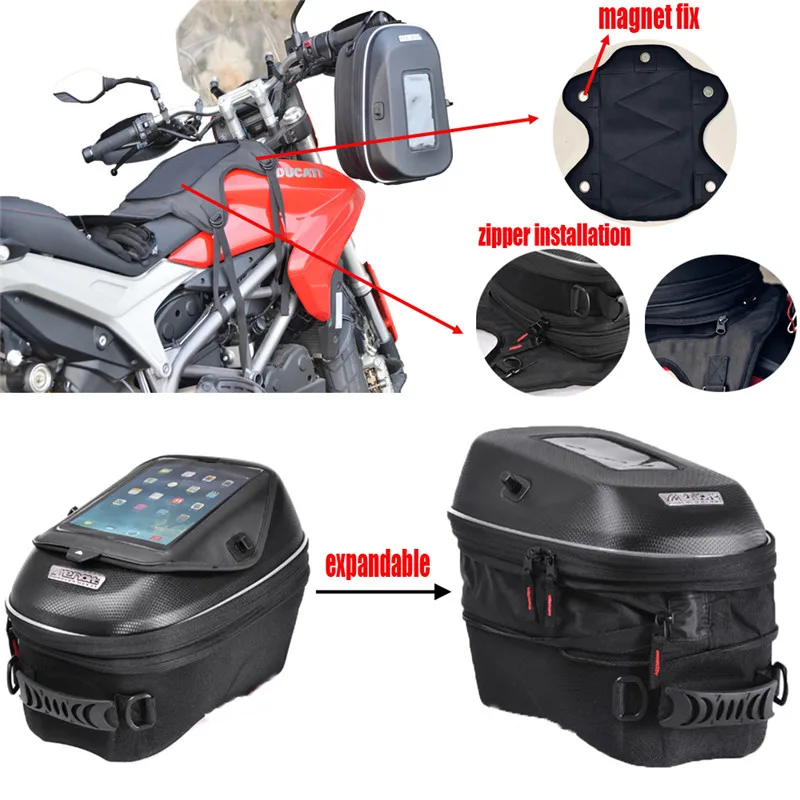 Мотоцикл расширяемый магнит и Tanklock Танк сумка гоночный рюкзак для Benelli BN600/899 K/Tre 1130 K - Название цвета: 76