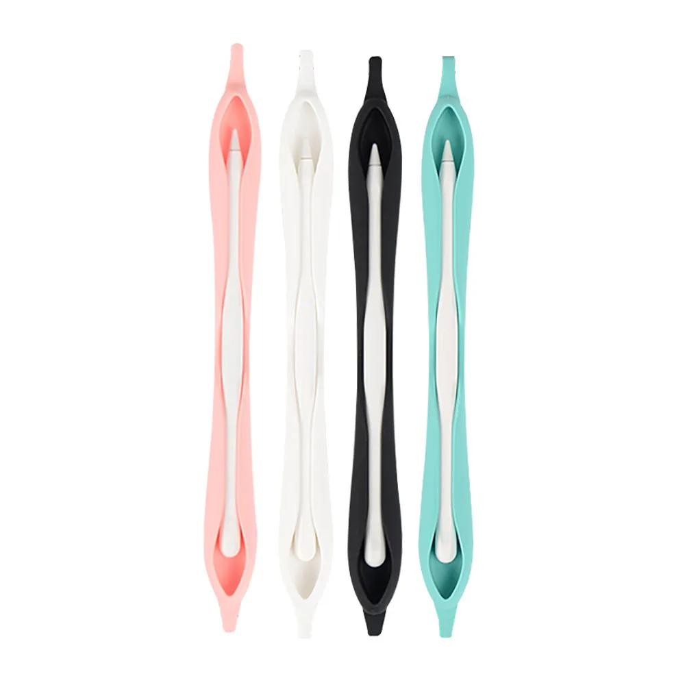Красочный мягкий силикон совместимый для iPad Pro 9,7/10,5/11/12,9 совместимый для планшет ручка-стилус защитный рукав