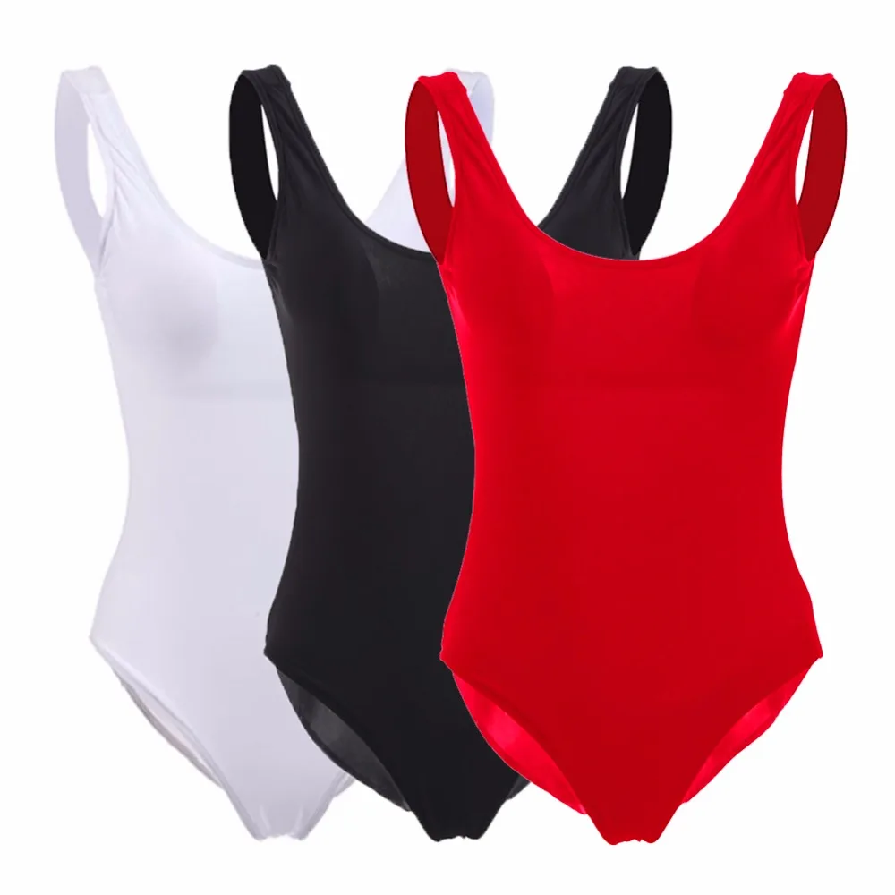 Women's One Piece Swimwear High Cut Monokini Backless Swimsuit Swim