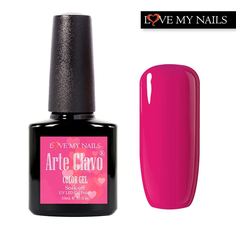 Hot Eco Friendly 10ml Choose 1 Color Arte Clavo Uv Gel Nail Eco Friendly 10ml Choose 1 Color Arte Clavo Uv Gel Nail Polish Lacquer Lamp Soak Off