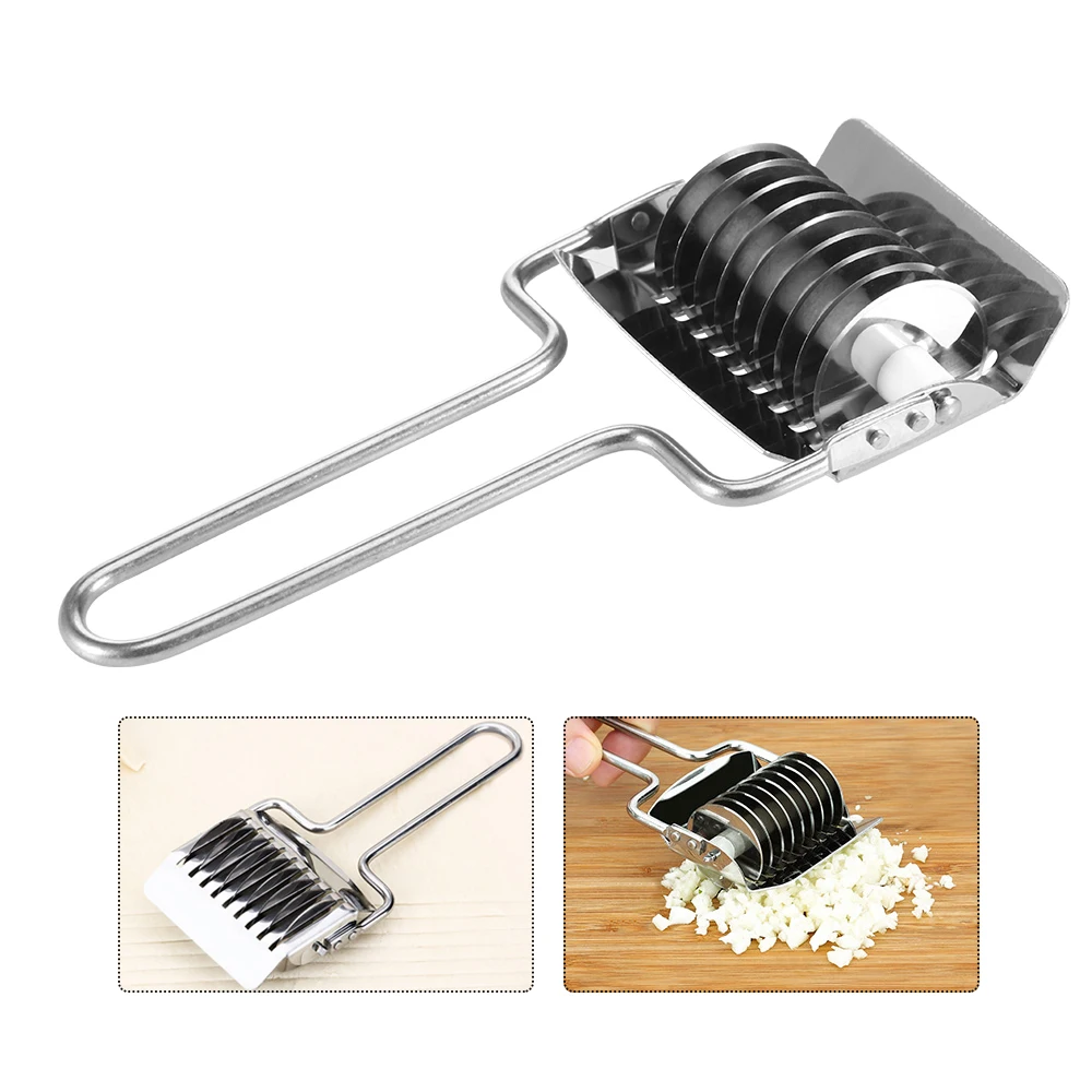 

1Pcs Kitchen Accessories Gadgets Stainless Steel Onion Chopper Slicer Garlic Coriander Cutter Kitchen Cooking Tools