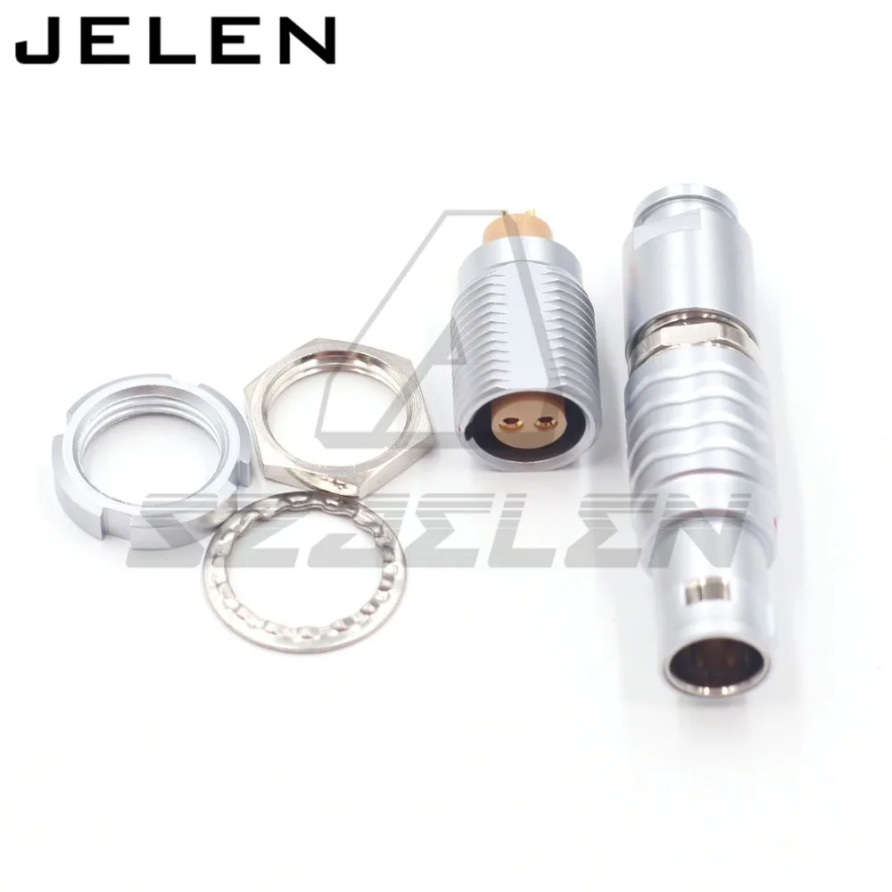 

SZJELEN Connector FGG/ECG 1B 2 3 4 5 6 7 8 10 12 14 16Pin Male Plug and socket, M12 Panel mount connector