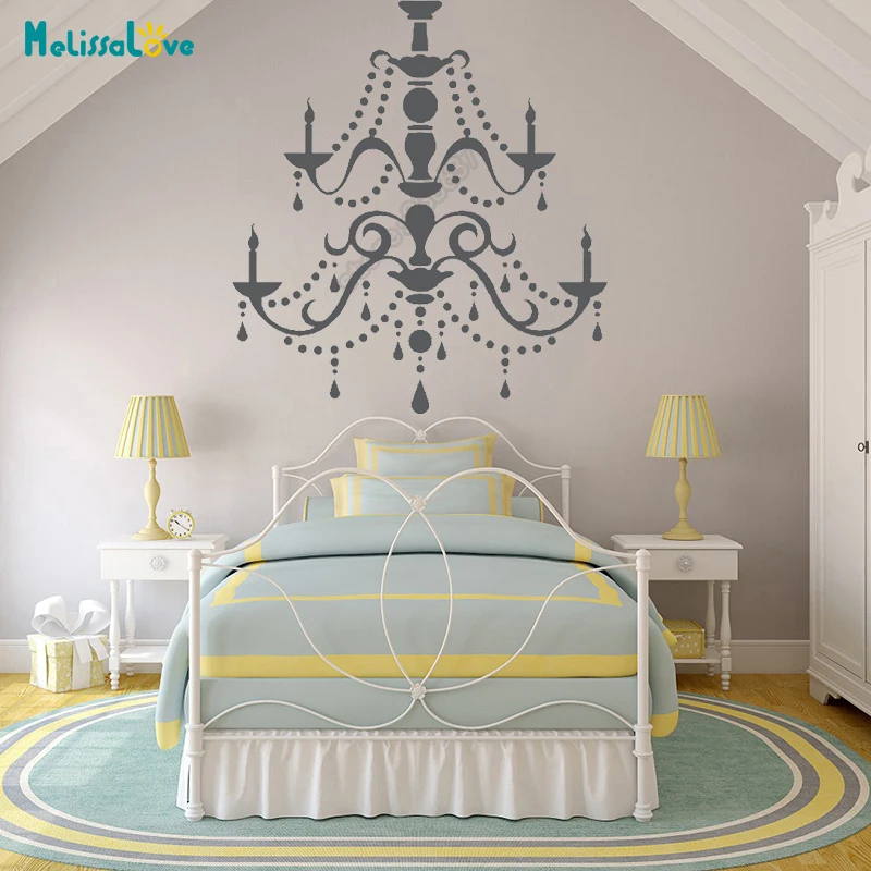 Chandelier Decoration Sumptuous Bedroom Decal Living Room Home