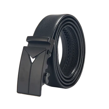 

6PCS / LOT SINGYOU Men Belt Business Luxury Genuine Leather Belt Male Automatic Buckle Fashion Waistband Strap