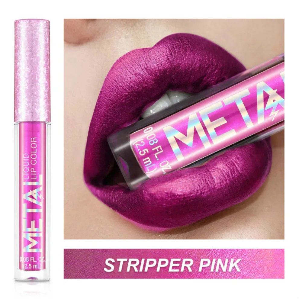 

Sexy Closet STRIPPER PINK 12Color Long Lasting Waterproof Lip Gloss Matte Liquid Lipstick Matte Lipstick Lipkit Cosmetics Makeup