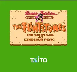 Флинстоуны 2-Сюрприз на динозавра пик 60 Булавки карточная игра для 8 бит subor игры