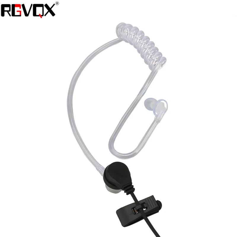 For Midland Walkie Talkie Earphone with PTT/VOX Two way Radio Earpiece Noise Canceling Transparent Security Headphones 2Pcs For Midland Walkie Talkie Earphone with PTT/VOX Two way Radio Earpiece Noise Canceling Transparent Security Headphones 2Pcs