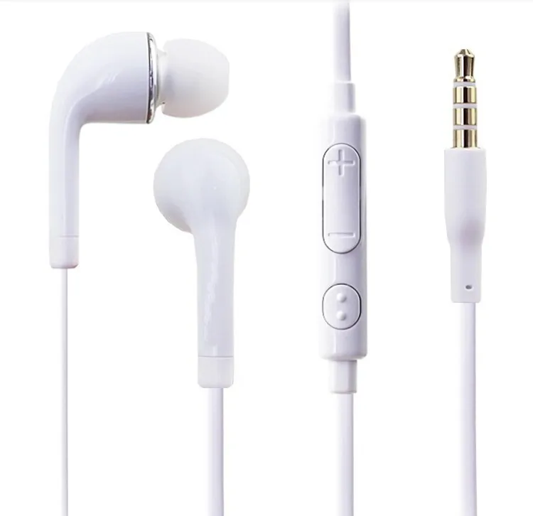 

New 3.5mm Headphone Earphone handsfree with Mic For Samsung GALAXY S4 S3 Note3 N7100 Mobile Phone Headphones with Microphone