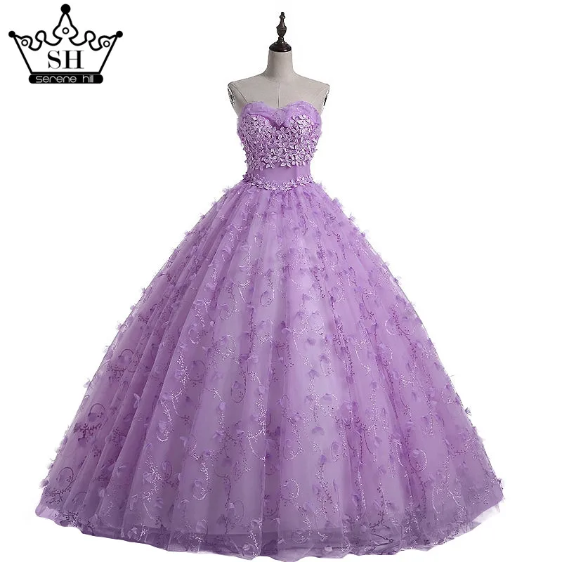Flower Ball Gown Purple Wedding Dress Bridal Robe De Mariage Flower Ball Gown Purple Wedding Dress Bridal Robe De Mariage Mariee Princesa Dresses 2018 In From Weddings
