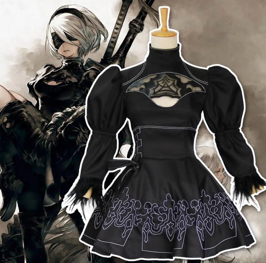 Free Pp 2b 9s Nier Automata Cosplay Costume Yorha No 2 Type B Uniforms 9s Nier Automata Cosplay Costume Costume Cosplaycosplay Uniform Aliexpress
