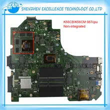 K56CB Laptop Motherboard für ASUS mit 987 CPU Nicht integrierte K56CM mainboard 100% Getestet & Free Verschiffen
