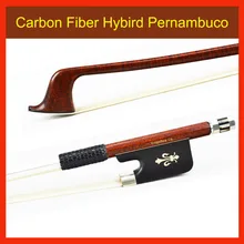 4/4 Size Carbon Fiber Hybird Pernambuco Wood Cello Bow! WARM and SWEET TONE, Neat Wormanship Wonderful String Instrument Part
