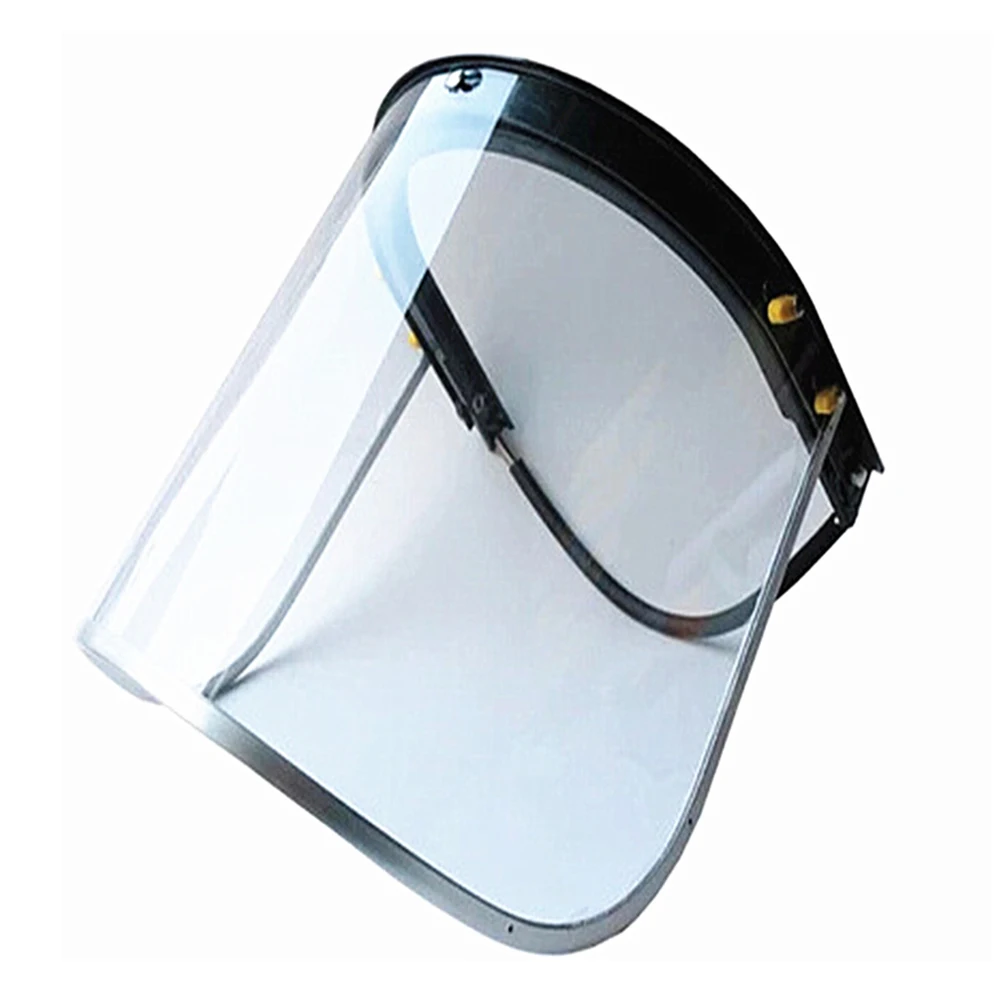 

Safety Screen Mask Flip Up With Frame Eye Protection Welding Face Shield Flame Retardant Cooking Lightweight Transparent