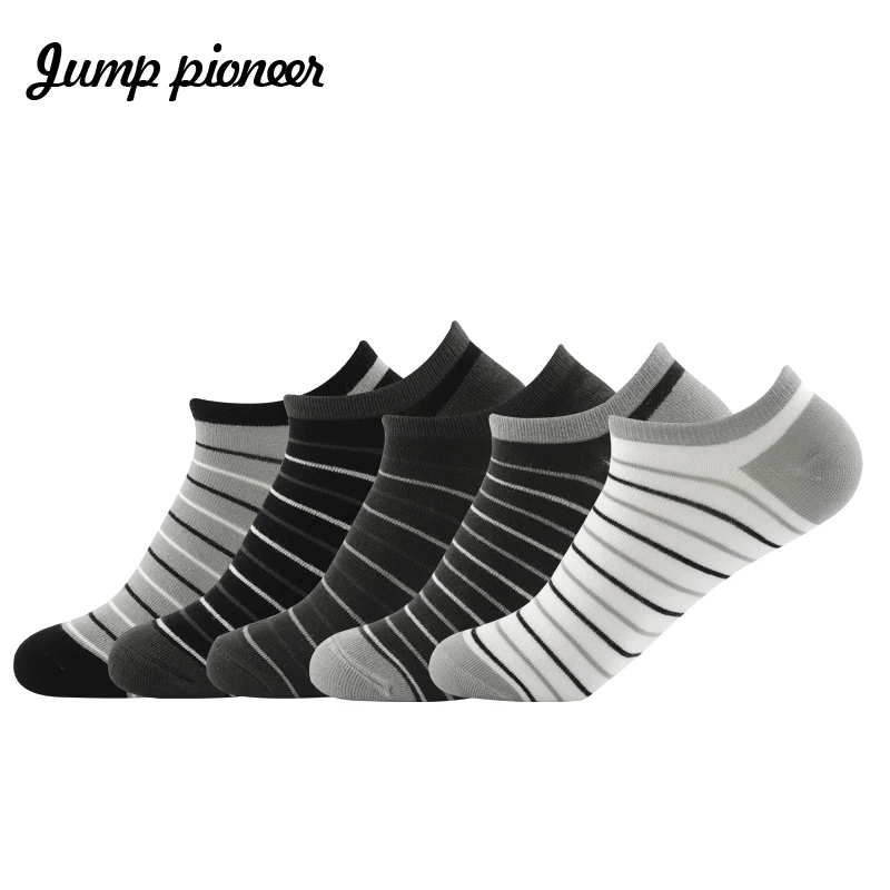 Перейти Pioneer 5 пар/лот короткие носки из бамбукового волокна ботильоны Для мужчин носки с открытым носком дышащие летние носки для мужчин