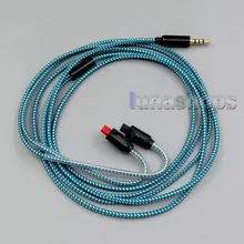 LN006107 плетение цвета 2,5 мм сбалансированный 3,5 мм кабель для наушников для Audio-Technica ATH-IM50 IM70 IM03 IM02 01