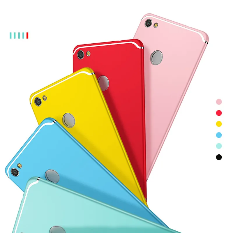 WeeYRN de lujo Xiao mi A1 mi A1/mi 5X Funda de protección completa cubierta de plástico duro caso mate xiao mi rojo mi nota 5A primer