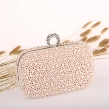 Новое поступление, настоящая, женские сумки, женские сумки из чистого жемчуга, Свадебные/вечерние сумочки/клатч на день
