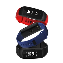 Фитнес-трекер для здоровья смарт-браслеты водонепроницаемый спортивный браслет 0,96 дюймов OLED монитор сердечного ритма крови кислород смарт-браслет