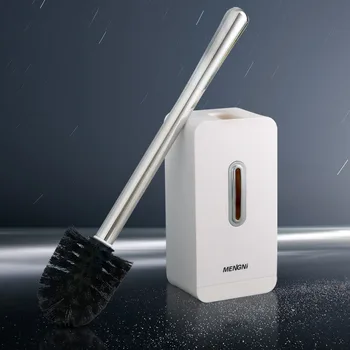 

Wall Hanging Household Floor Cleaning Toilet Brush Rubber Head Holder Cleaning Brush For Toilet Bathroom Accessories Set