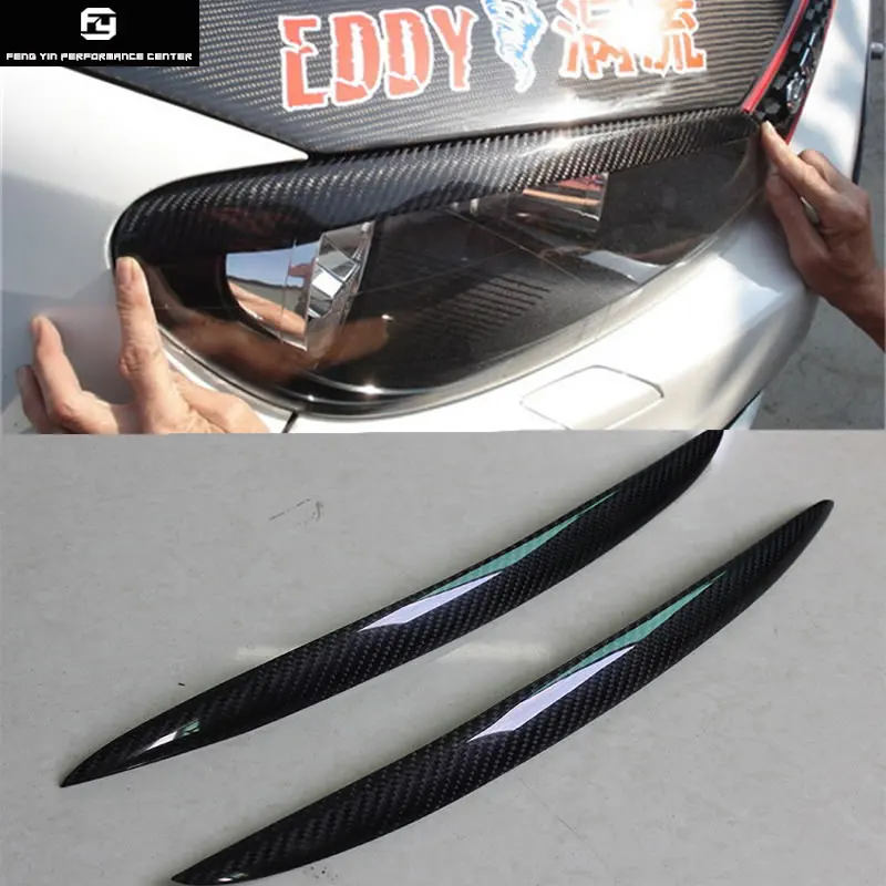 

Golf 6 Carbon fiber Light eyebrow for Volkswagen Golf6 MK6 11-13 free shipping