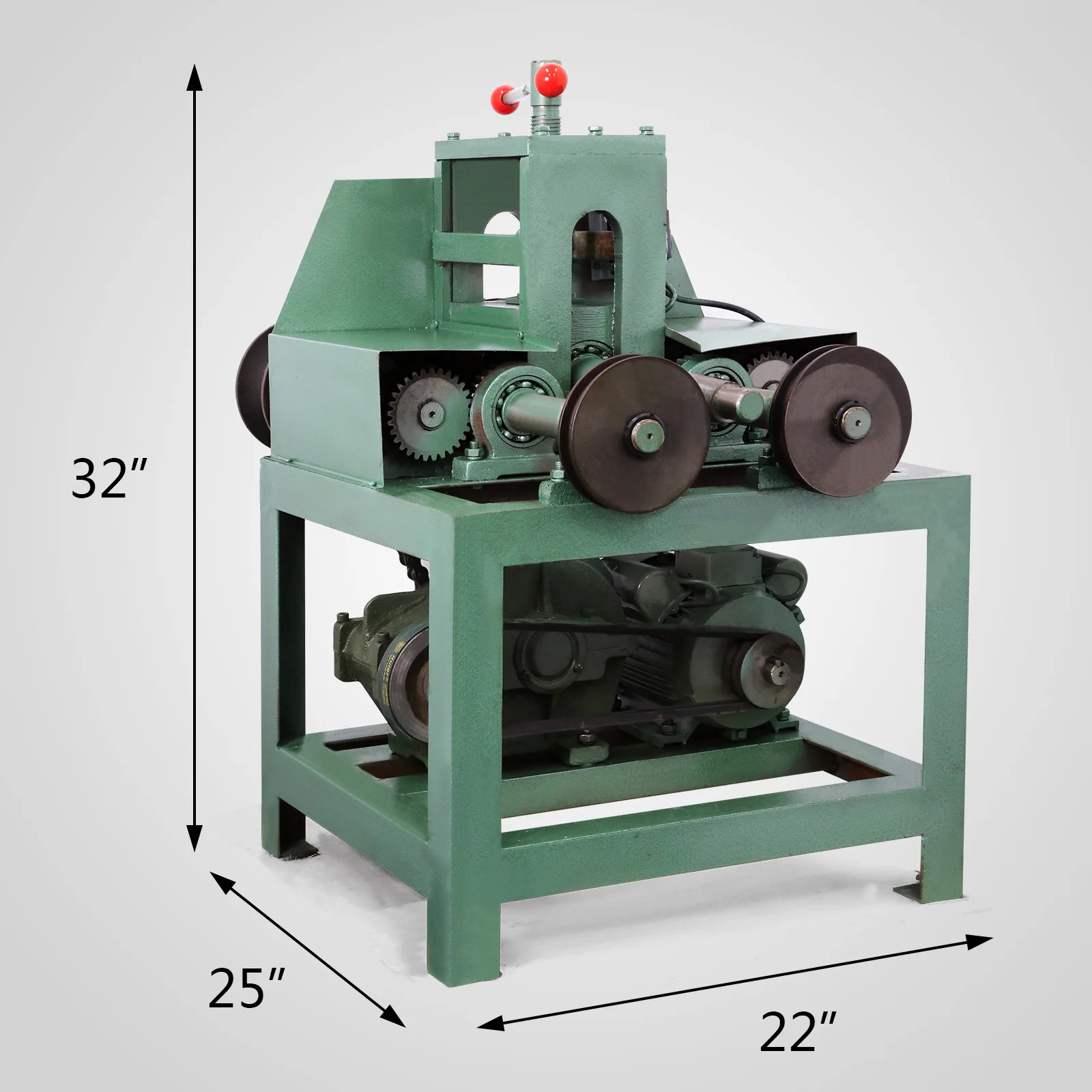 Electric Pipe Tube Bender with 9 round and 8 square die set(5/8"~3") 1500W