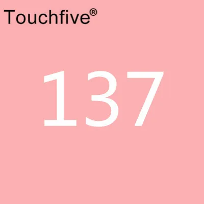 TOUCHFIVE опционально цвет соответствия искусство маркеры Кисть ручка эскиз на спиртовой основе маркеры двойная головка манга ручки для рисования товары для рукоделия - Цвет: 137