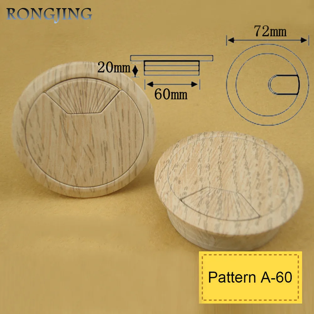 5x60 мм компьютерный стол линия отверстие крышка втулка стол кабель аккуратный выход порт поверхность провода отверстие Крышка переключатель пластины кабина