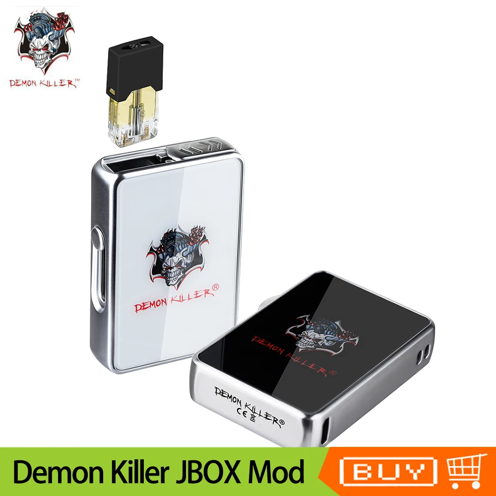 Оригинальный демон убийца JBOX мод батарейный мод для электронных сигарет мАч встроенный 420 fit JBOX Pod картридж керамическая катушка