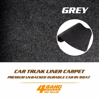 

149"x37" 2pcs Covers Carpet Gray Underfelt Sound Deadener Durable Mat Noise Control Avoid Sunlight For Boat Car RV