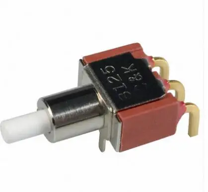 

Free Shipping 2pcs/lot original US 8125SD9ABE reset switch 3 feet gold-plated feet Import button switch Button switch