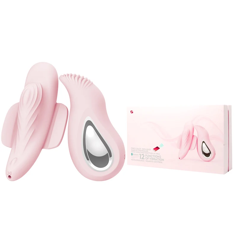 Wireless remote clit massage