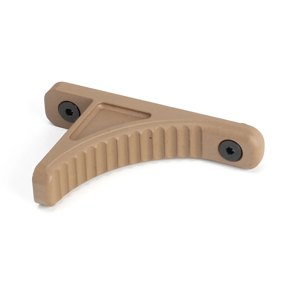 ohhunt Tactical Keymod Rail Handguard Hand Stop Barricade Rest Standard Interface Aluminum Hunting Handstop Black Tan (14)