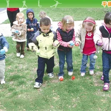 Балансировка яйцо детские баланс тела Training Бег упражнения координации глаз рукой детский сад Дошкольное отдых на открытом воздухе спорта Игрушечные лошадки