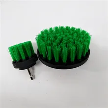 2 шт. насадка в виде щетки мощность скраб-щетка Чистая щетка используется на электрической дрели для ковер на диван кожа пластик деревянный