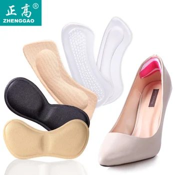 

Silicone Back Heel Liner cushion pad 2/1 length foot pad high heel shoe pad Gel Cushion Pads Insole High Dance Shoes Grip