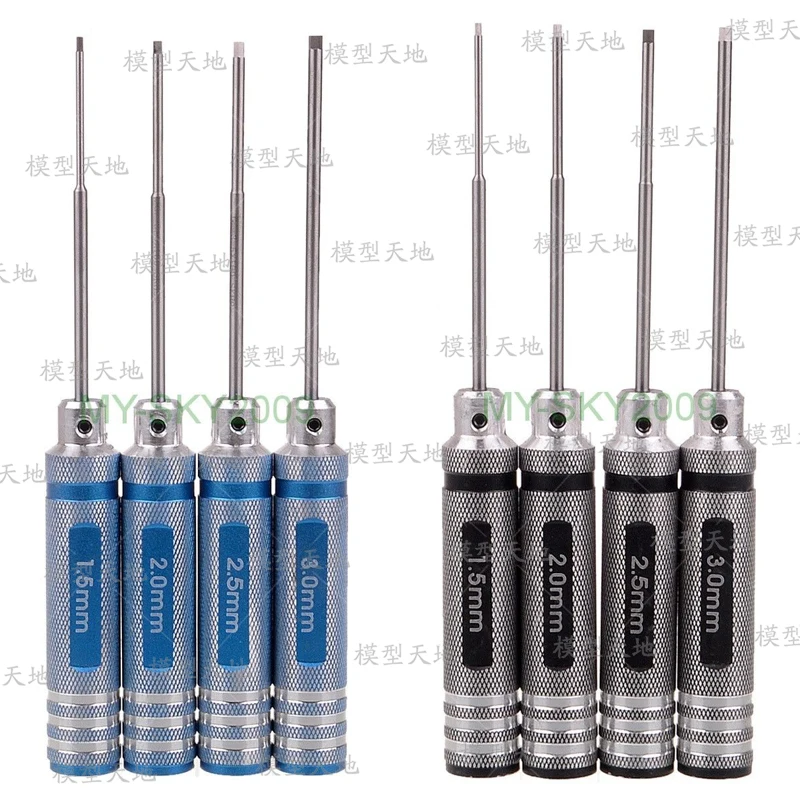

Metal Hex Key Screw Driver Tool Kit 1.5mm 2.0mm 2.5mm 3.0mm HSP 80107 For 1/10 RC Car 94123 94122 94111