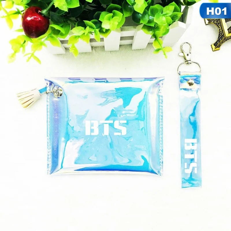 

Holographic Transparent PVC Cosmetic Bags Womens Makeup Bag Hologram Laser Cosmetic Case Toiletry Portable Beauty Pouch