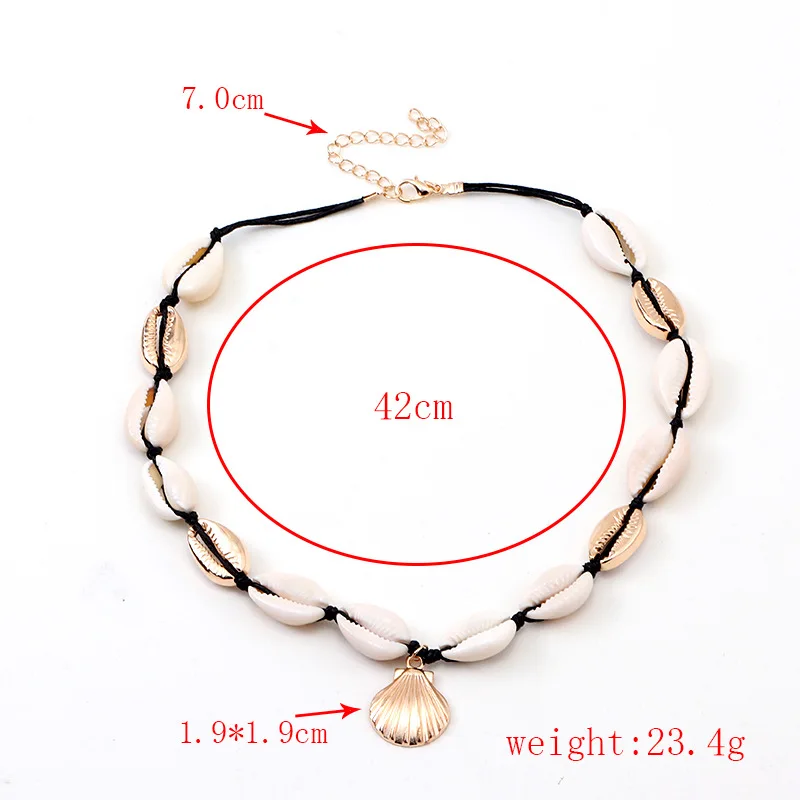 cowrie shell necklace