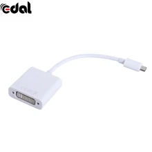 Профессиональный USB C к DVI USB 3,1 Тип C к DVI Женский дисплей адаптер Поддержка 1080 P видео для Apple Macbook Pro
