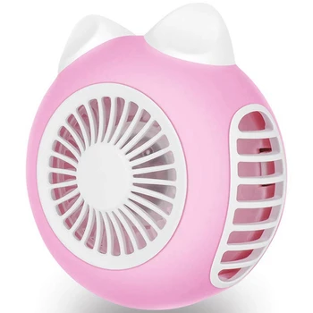 

Wearable Personal Usb Small Fan, Mini Handheld Fan, 360 Rotating Quiet Portable Fan, Internal Battery Operated Powered Recharg