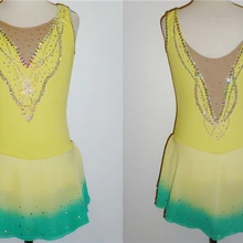 Обувь для девочек Фигурное катание Платья для женщин Элегантный бренд Конкурс лед фигурное катание платье детей dr3522